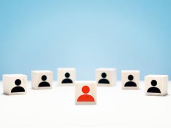 Hiring abstract image